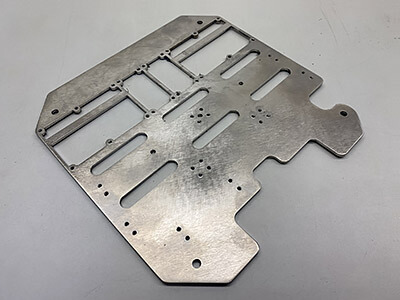 Front Mounting Plate for Electronic Control Enclosure